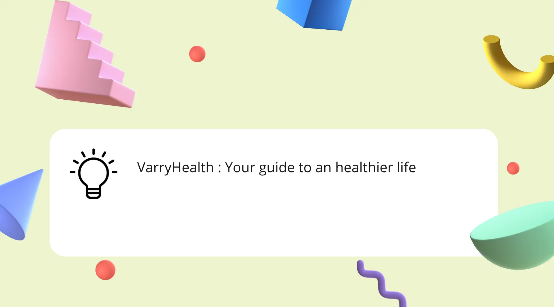 Varry Health Theme image